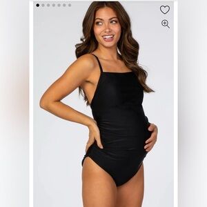 PinkBlush Maternity Bathing Suit size Large NWT